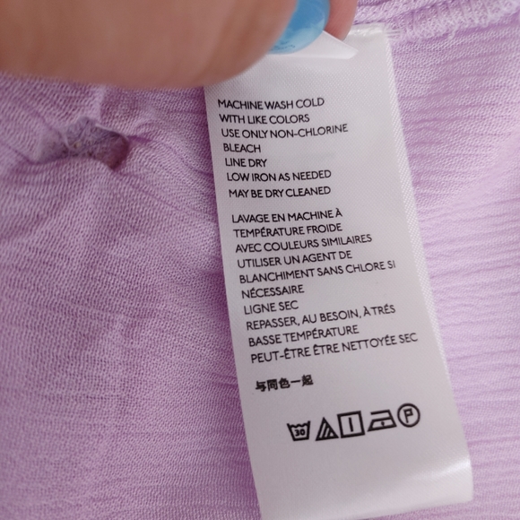 Free People Lilac Blossom Embroidered Dress Size S - Picture 12 of 13